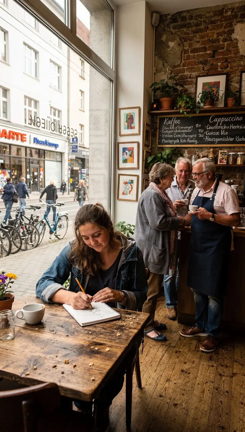 Ein Planer zeigt eine Übersichtskarte von kulturellen Veranstaltungen in München.